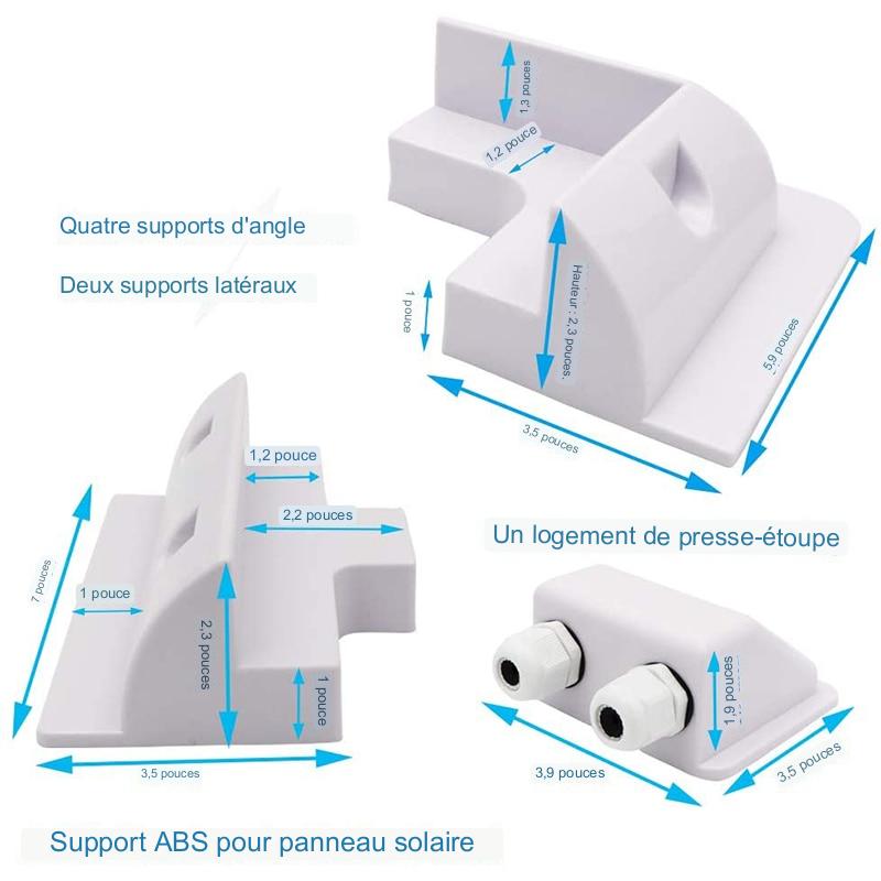 Supports de fixation pour panneaux solaires - Mabelle Magasin