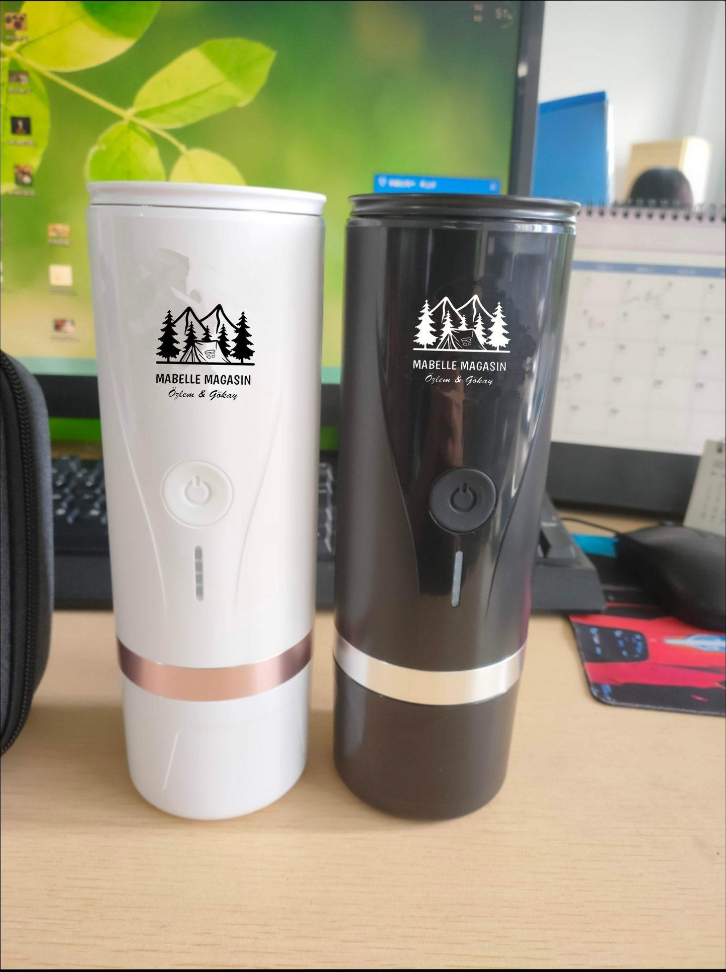 Cafetière expresso portable 12v a batterie 7800 mAh - Machine à café automatique pour voyage. - Mabelle Magasin