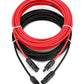 Câble solaire panneaux photovoltaïques noir + rouge, 2.5/4/6 mm², avec rallonge mâle et femelle, prise américaine, connecteurs de fils 10/12/14 AWG, livraison gratuite - Mabelle Magasin