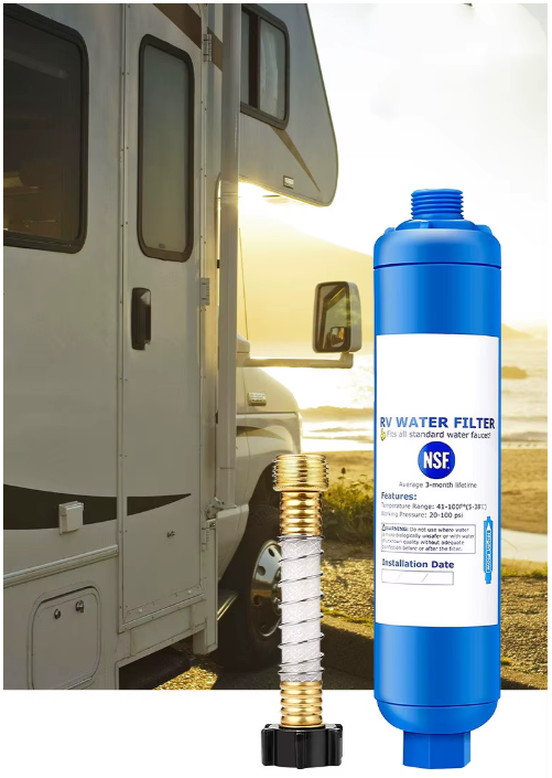 Filtre à Eau Élimine Odeur Chlore Chloramines Pesticides Herbidicides Haute Capacité - Mabelle Magasin