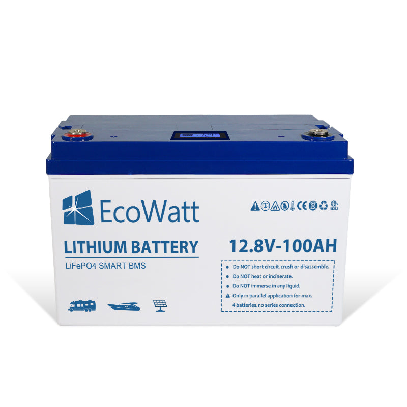 Batterie lithium EcoWatt 12v 100AH - Mabelle Magasin