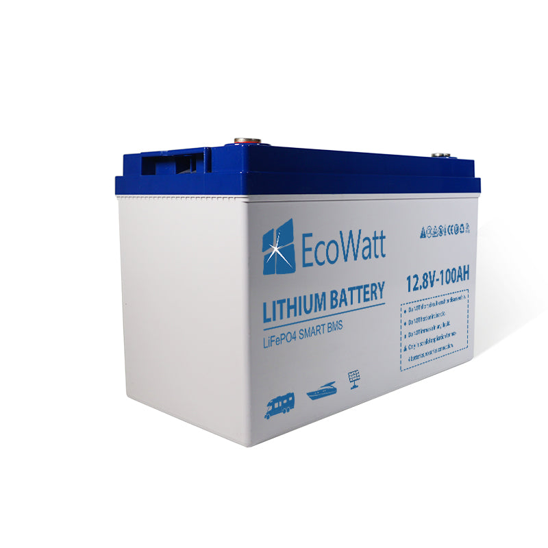 Batterie lithium EcoWatt 12v 100AH - Mabelle Magasin