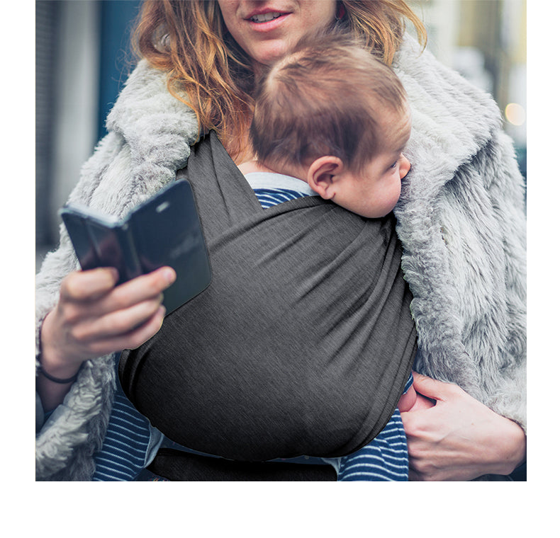 Porte-bébé écharpe pour nouveau-nés doux confortable et respirant pour bébé écharpe  d'allaitement - Mabelle Magasin
