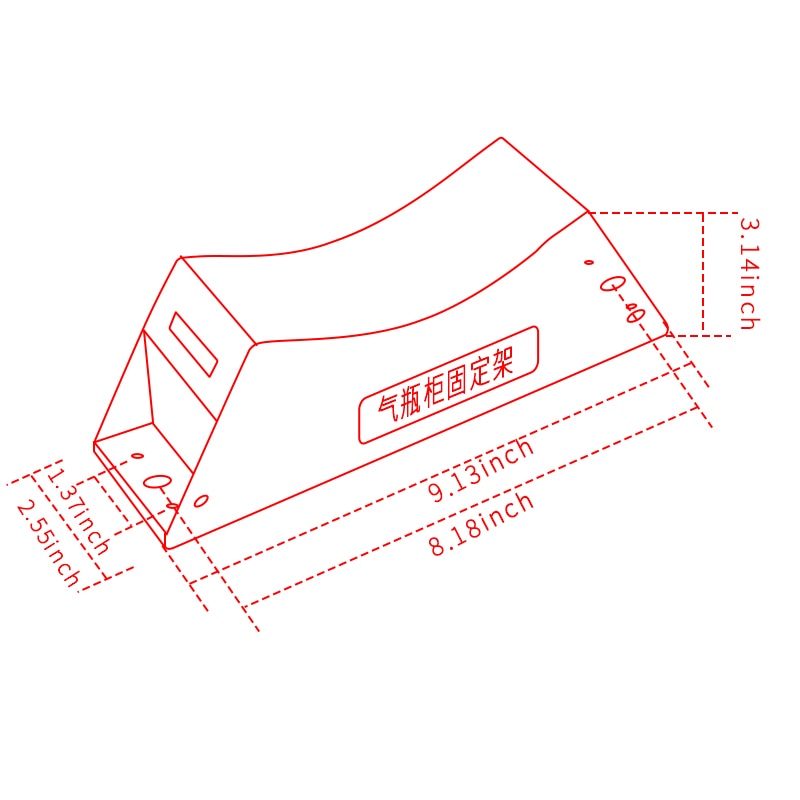 Support de fixation pour bouteille de gaz 13kg Anti-secousse matériau ABS (plastique) ceinture en Nylon accessoires de camping-car caravane van aménagé fourgon aménagé - Mabelle Magasin