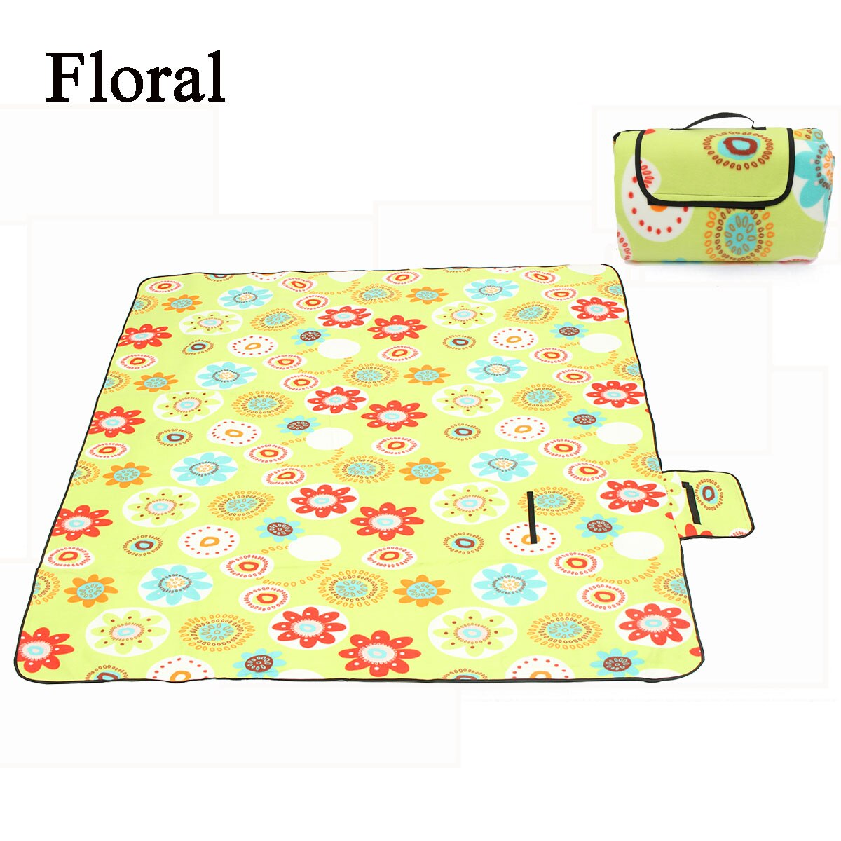 Tapis de Pique-Nique, Plage, Couverture Bébé, Portable et Pliant  En Plein Air Camping. Tapis Imprimé Étanche À L'humidité. - Mabelle Magasin
