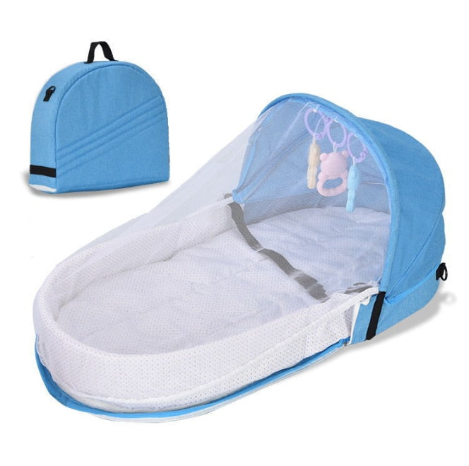 lit pliable pour nouveau-né bébé Protection moustiquaire respirant panier de couchage - Mabelle Magasin