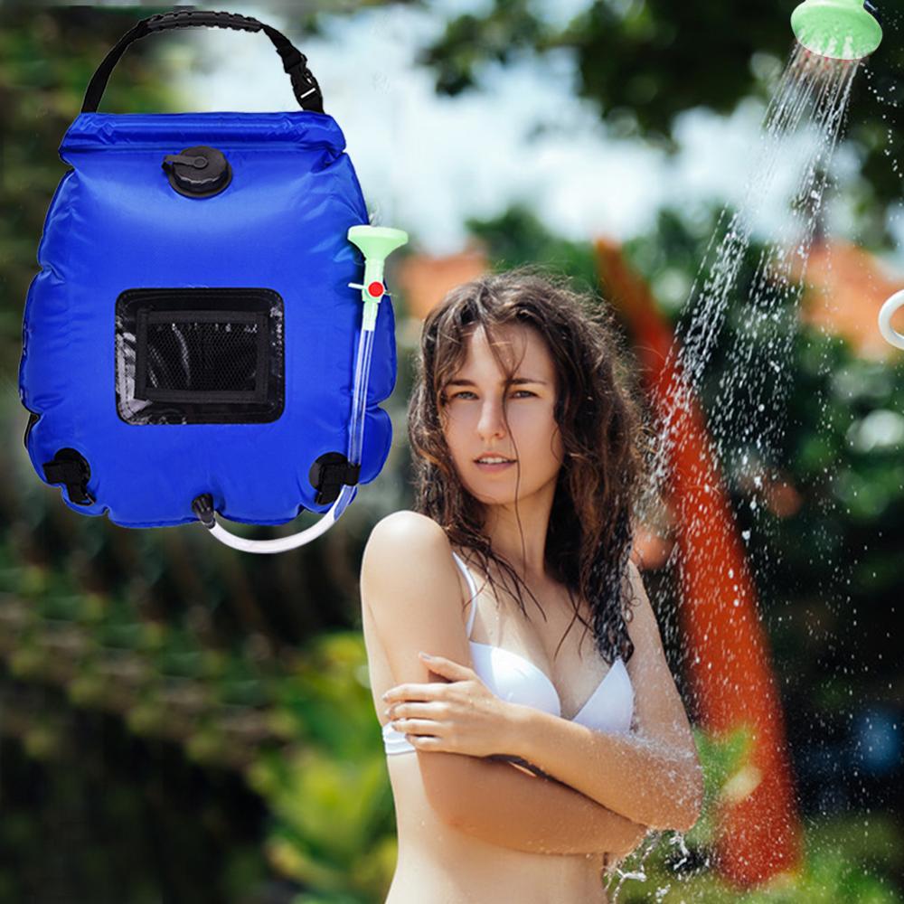 Sac de douche solaire 20L camping 50°C - Mabelle Magasin