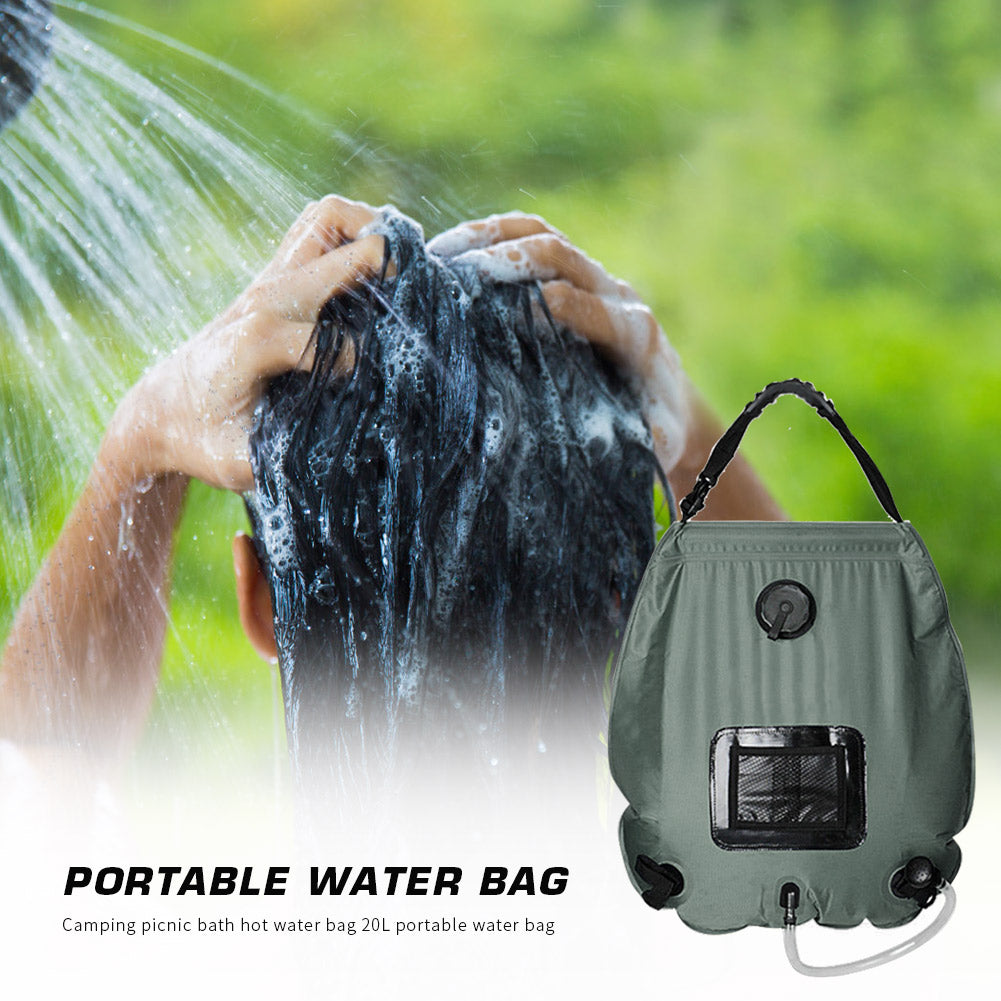 Sac de douche solaire 20L camping 50°C - Mabelle Magasin