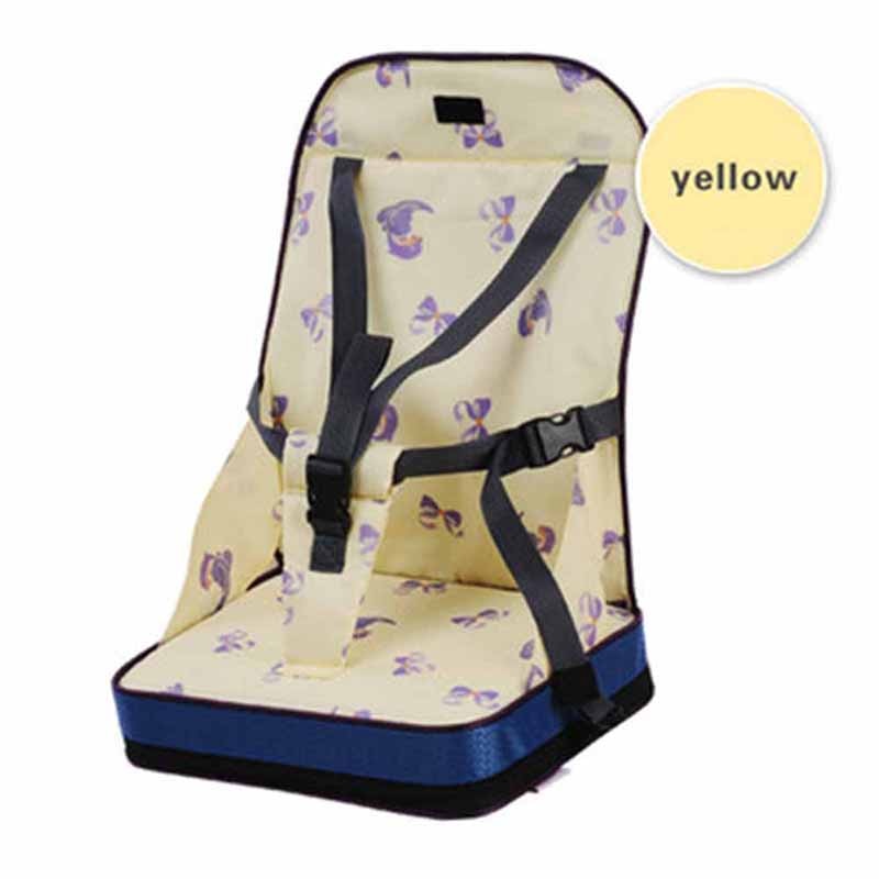 Rehausseur de Sièges Portable bébé enfants coussin pliable chaise haute coussin bébé chaise sac pliable infantile voyage rehausseur - Mabelle Magasin