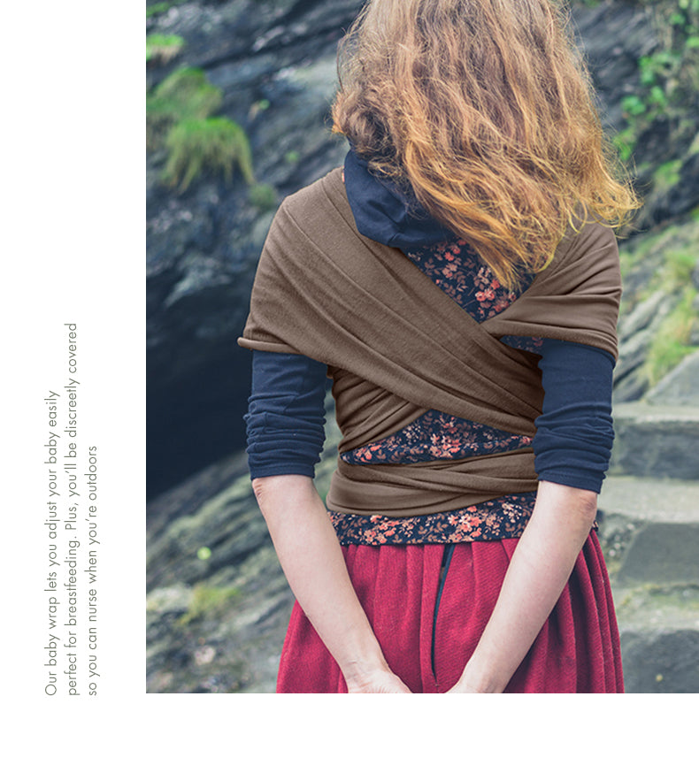 Porte-bébé écharpe pour nouveau-nés doux confortable et respirant pour bébé écharpe  d'allaitement - Mabelle Magasin