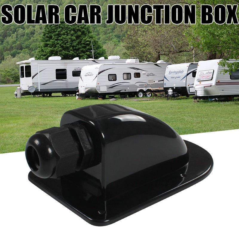 Passe câble Double et simple entrée de fil panneau solaire. Passe câble toit camping-car blanc Double trou - Mabelle Magasin