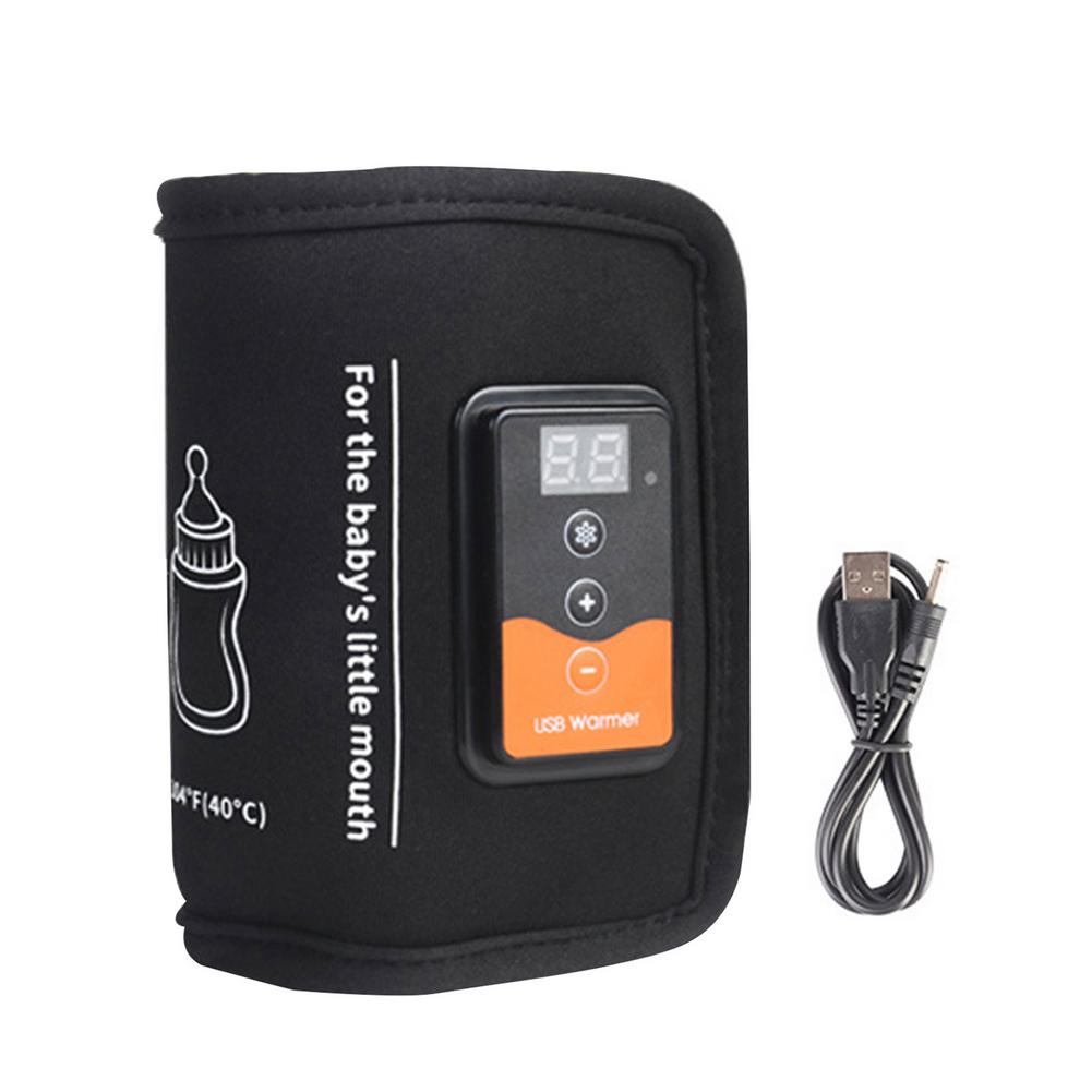 Chauffe-biberon USB pour bébé avec affichage LCD pour voyager. Portable chauffe-biberon chauffe lait - Mabelle Magasin