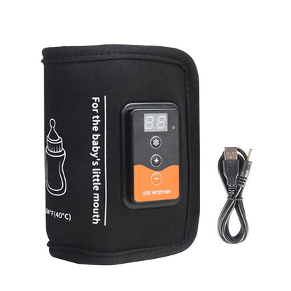 Chauffe-biberon USB pour bébé avec affichage LCD pour voyager. Portable chauffe-biberon chauffe lait - Mabelle Magasin