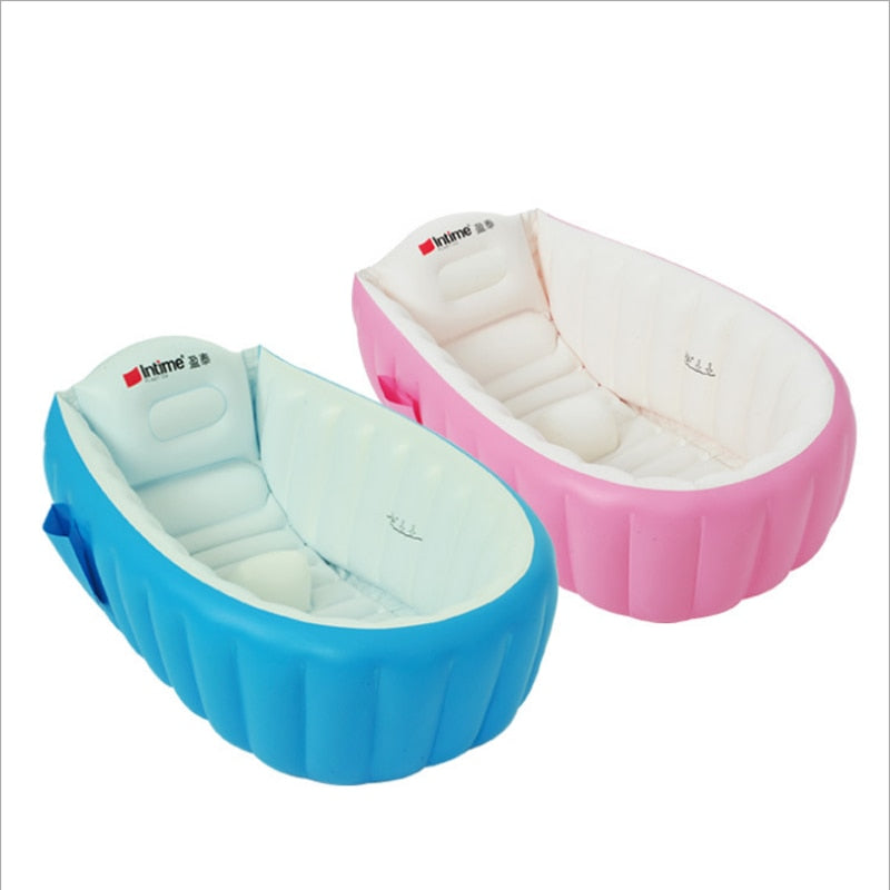 Baignoire Gonflable Pour Enfants et Bébés, Baignoire Pliable et Anti-Glissante, Sécurité et Portable, Un Gonfleur Compris - Mabelle Magasin