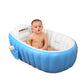Baignoire Gonflable Pour Enfants et Bébés, Baignoire Pliable et Anti-Glissante, Sécurité et Portable, Un Gonfleur Compris - Mabelle Magasin