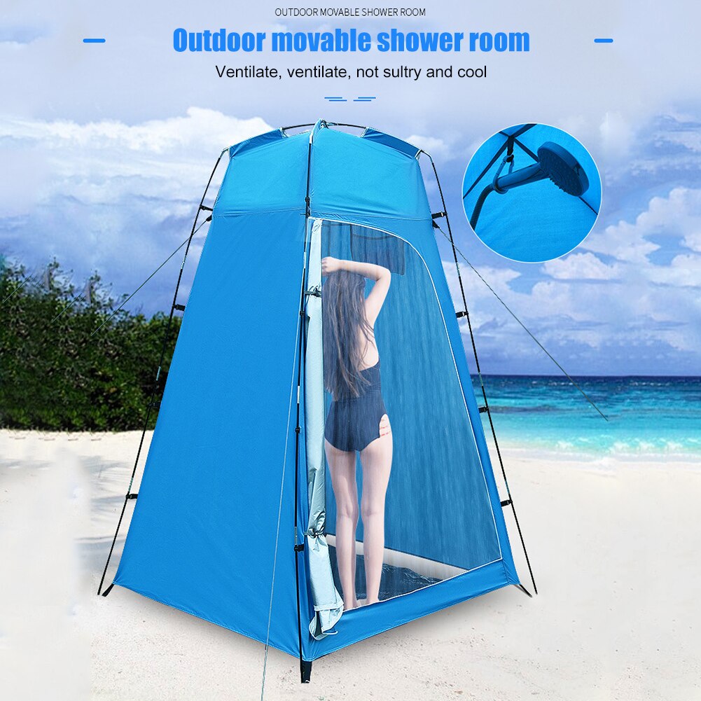 Tente de douche extérieur portable 4 saison pratique intimité - Mabelle Magasin