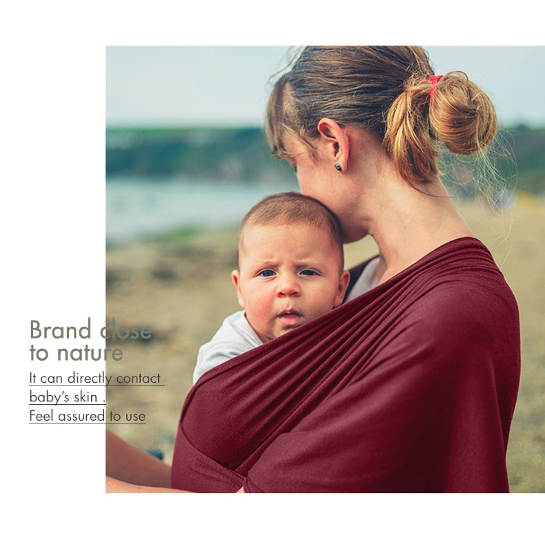 Porte-bébé écharpe pour nouveau-nés doux confortable et respirant pour bébé écharpe  d'allaitement - Mabelle Magasin