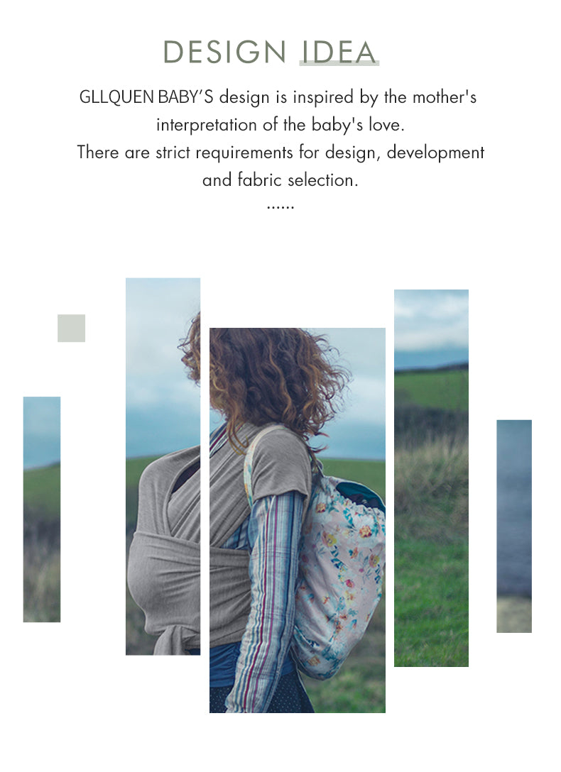 Porte-bébé écharpe pour nouveau-nés doux confortable et respirant pour bébé écharpe  d'allaitement - Mabelle Magasin