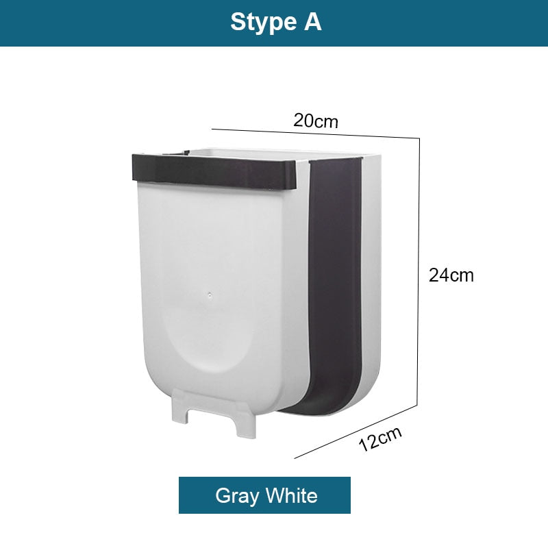 Poubelle Pliant Pour Cuisine - Camping car et Voiture Murale Poubelle Cuisine Armoire Porte Suspendue Poubelle - Mabelle Magasin