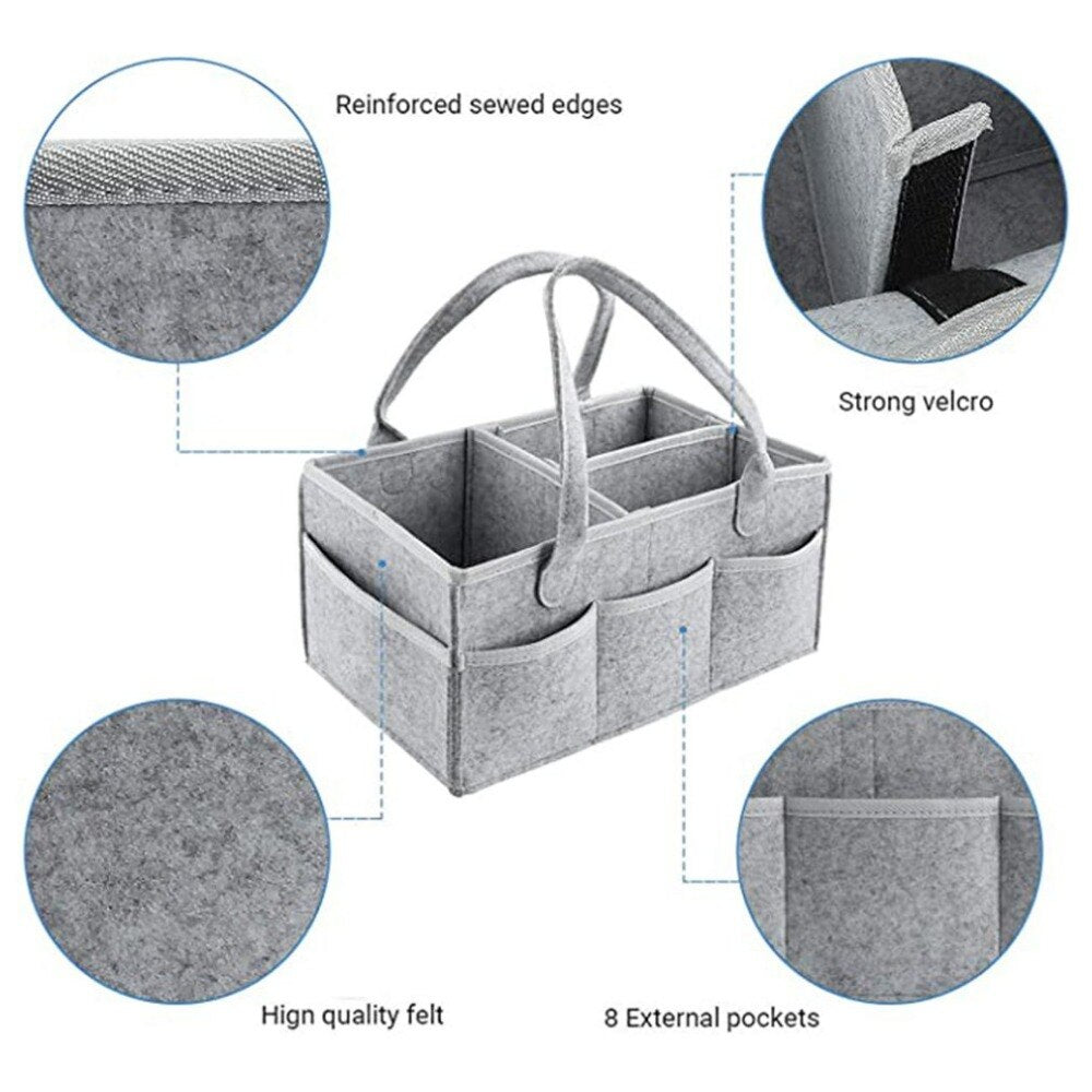 Organisateur de couche pour bébé - Sac de soins bébé - Organisez tous les essentiels de votre bébé - Mabelle Magasin