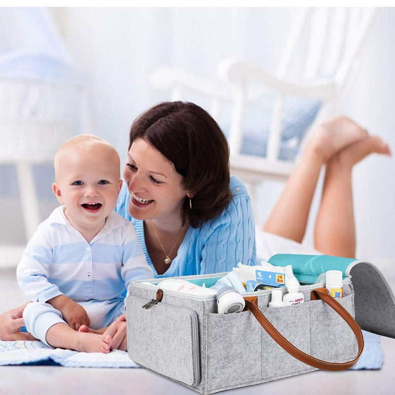 Organisateur de couche pour bébé - Sac de soins bébé - Organisez tous les essentiels de votre bébé - Mabelle Magasin