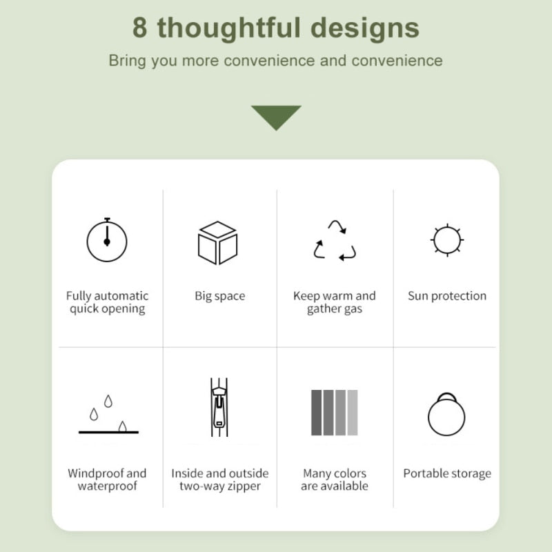 Tente de douche exterieur camping Mabelle Magasin - Mabelle Magasin