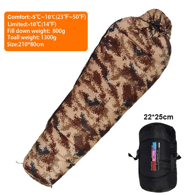 Sac de couchage de Style momie pour adulte de 0°C à -20°C - Mabelle Magasin