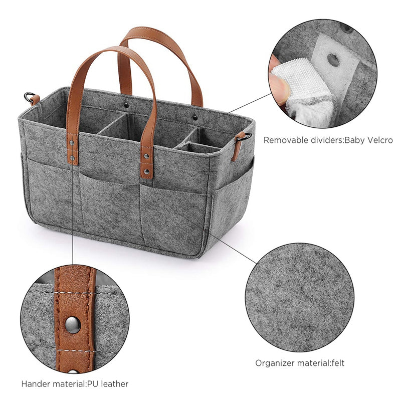 Organisateur de couche pour bébé - Sac de soins bébé - Organisez tous les essentiels de votre bébé - Mabelle Magasin