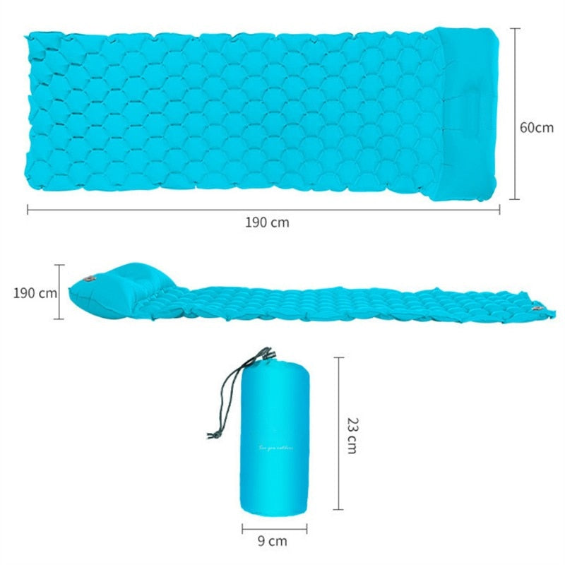 Matelas gonflable de camping le plus résistant et le plus facile à transporter - Mabelle Magasin