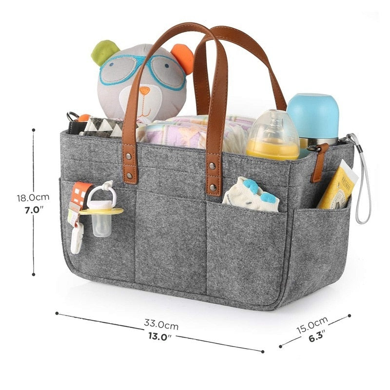 Organisateur de couche pour bébé - Sac de soins bébé - Organisez tous les essentiels de votre bébé - Mabelle Magasin