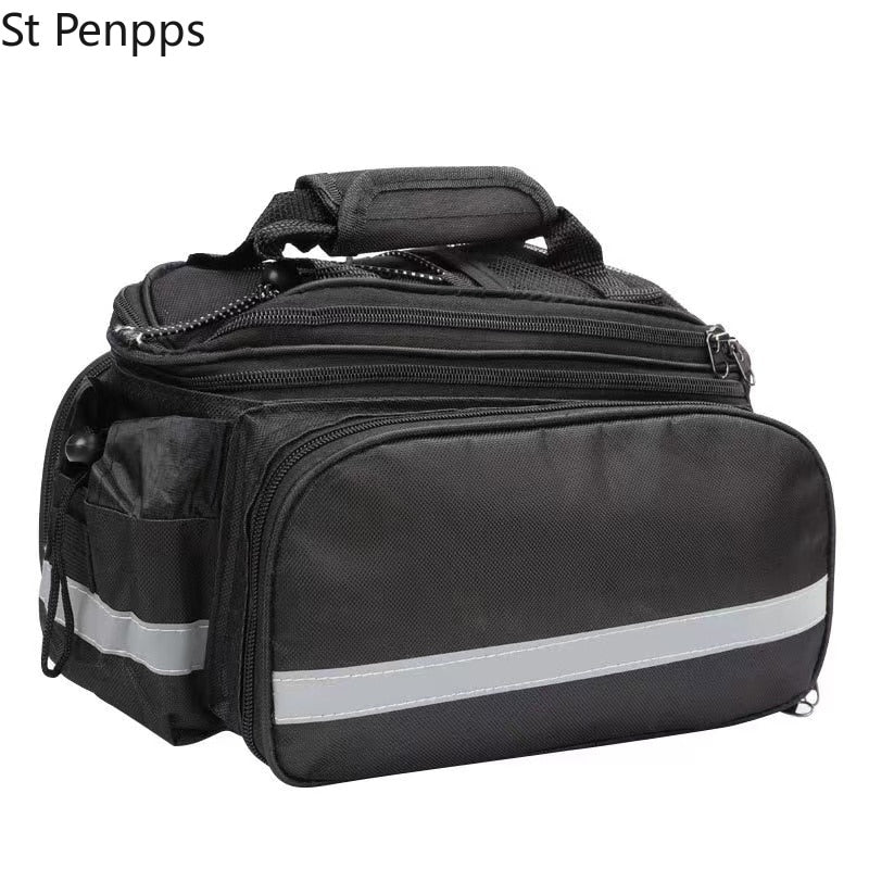 Sac de coffre multifonction pour vélo. Plusieurs poches et une grosse capacité de bagages. Porte-bagage pour vélo - Mabelle Magasin