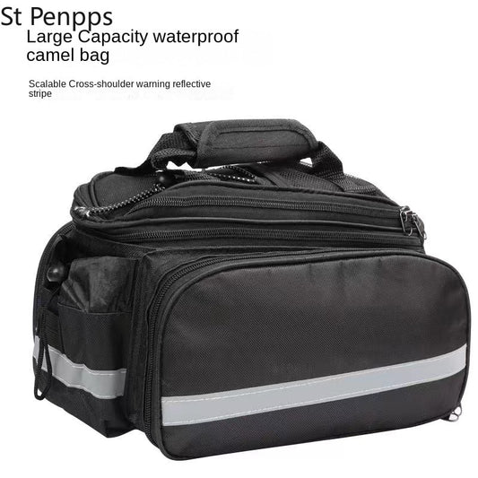 Sac de coffre multifonction pour vélo. Plusieurs poches et une grosse capacité de bagages. Porte-bagage pour vélo - Mabelle Magasin