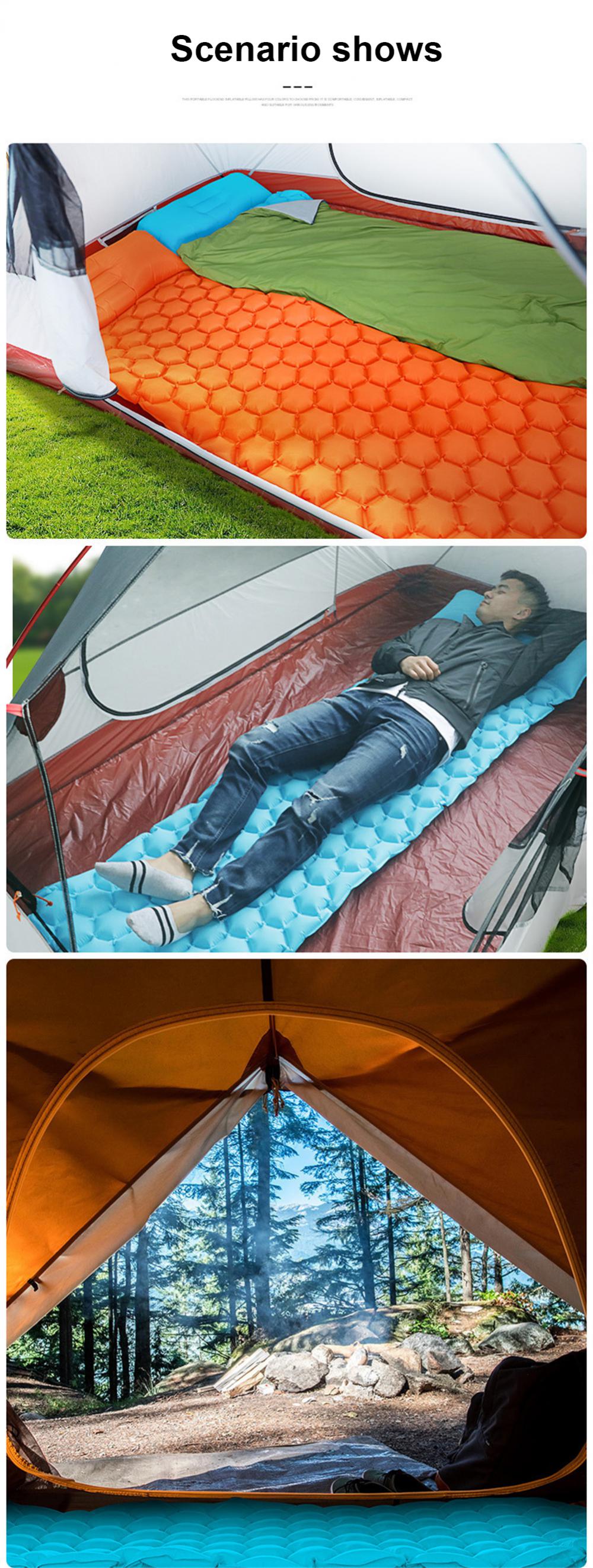 Matelas gonflable de camping le plus résistant et le plus facile à transporter - Mabelle Magasin