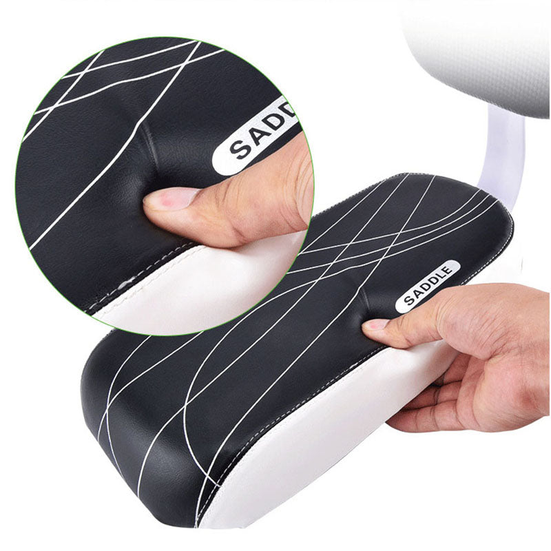 Selle de vélo pour enfant avec dossier, siège arrière de vélo vtt, selle en cuir PU pour accessoires de cyclisme - Mabelle Magasin