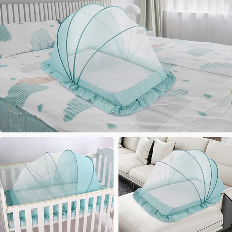 Moustiquaire Portable et pliable pour berceau, tente pour bébé et enfants, pour l'été. - Mabelle Magasin