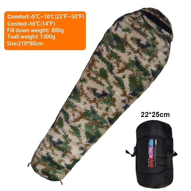 Sac de couchage de Style momie pour adulte de 0°C à -20°C - Mabelle Magasin