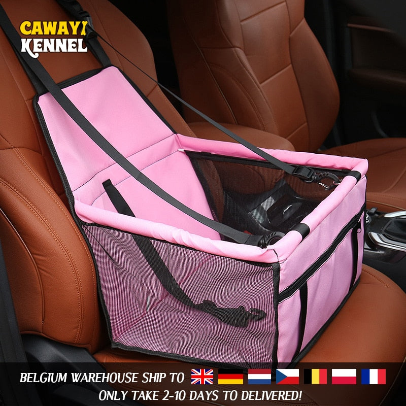Housse de siège voiture pour Chien et Chat et voyager en tout sécurité. Sac de transport pour Chats Chiens - Mabelle Magasin