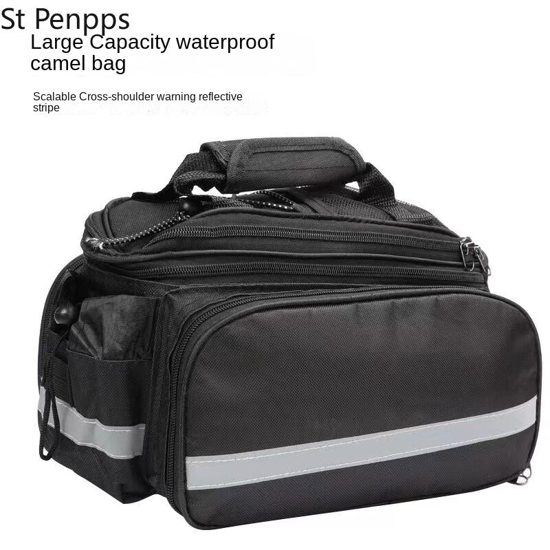 Sac de coffre multifonction pour vélo. Plusieurs poches et une grosse capacité de bagages. Porte-bagage pour vélo - Mabelle Magasin