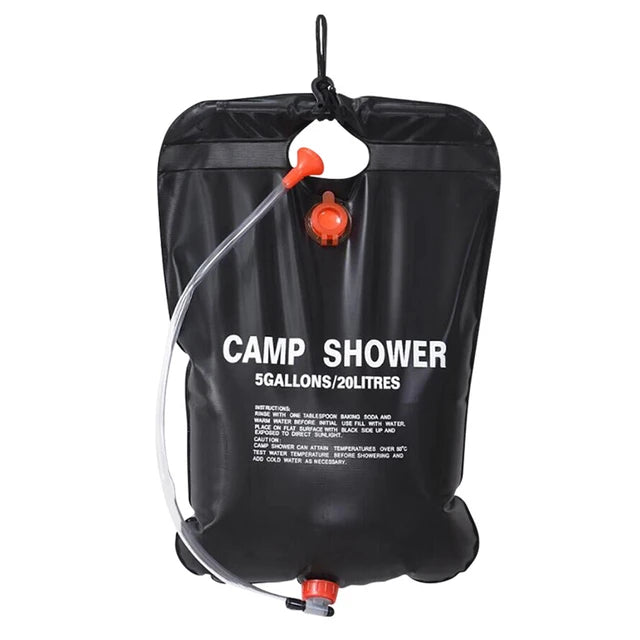 Sac de douche solaire 20L camping 50°C - Mabelle Magasin
