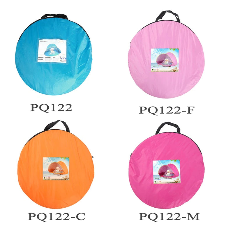 Tente De Plage pour bebe et Tentes pour Le Camping Étanche Pop Up Anti UV, Piscine a Ballon - Mabelle Magasin