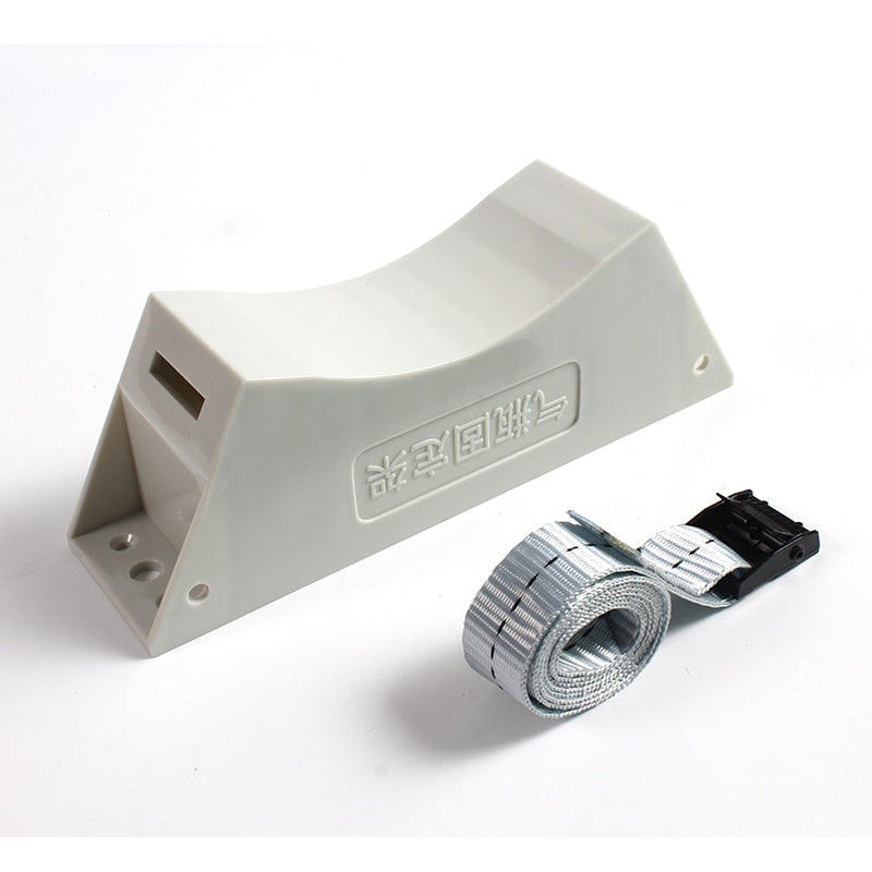 Support de fixation pour bouteille de gaz 13kg Anti-secousse matériau ABS (plastique) ceinture en Nylon accessoires de camping-car caravane van aménagé fourgon aménagé - Mabelle Magasin