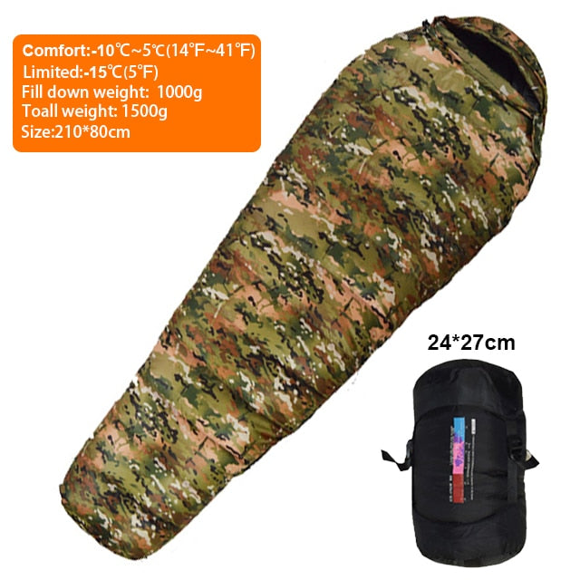 Sac de couchage de Style momie pour adulte de 0°C à -20°C - Mabelle Magasin