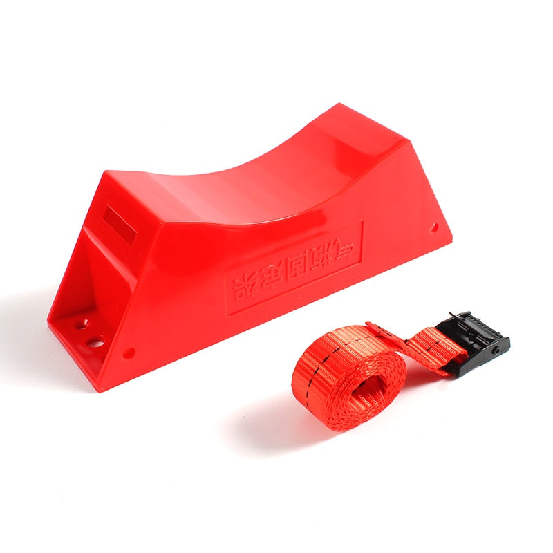 Support de fixation pour bouteille de gaz 13kg Anti-secousse matériau ABS (plastique) ceinture en Nylon accessoires de camping-car caravane van aménagé fourgon aménagé - Mabelle Magasin