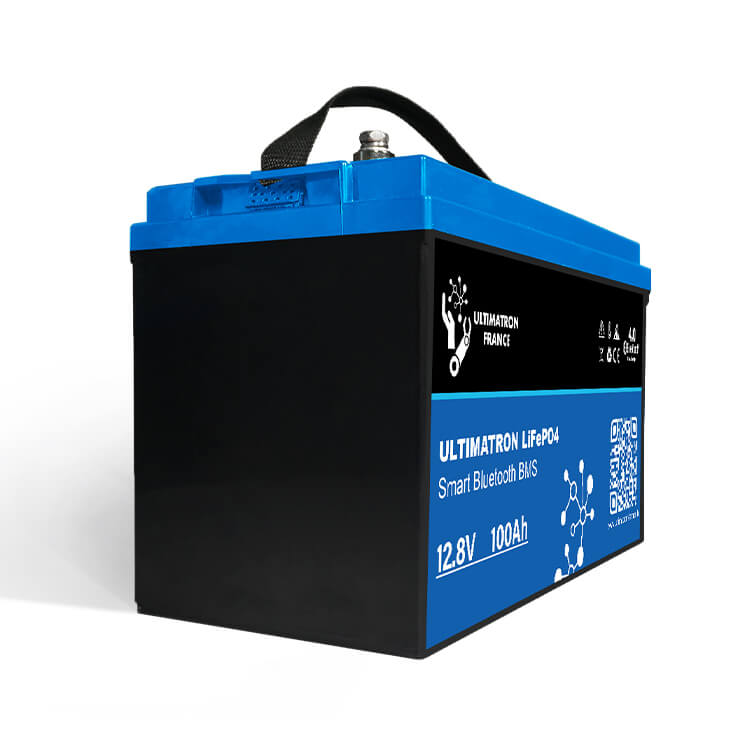 Batterie Lithium Ultimatron LiFePO4 12.8V 100Ah Avec Bluetooth et Smart BMS intégrés - Mabelle Magasin