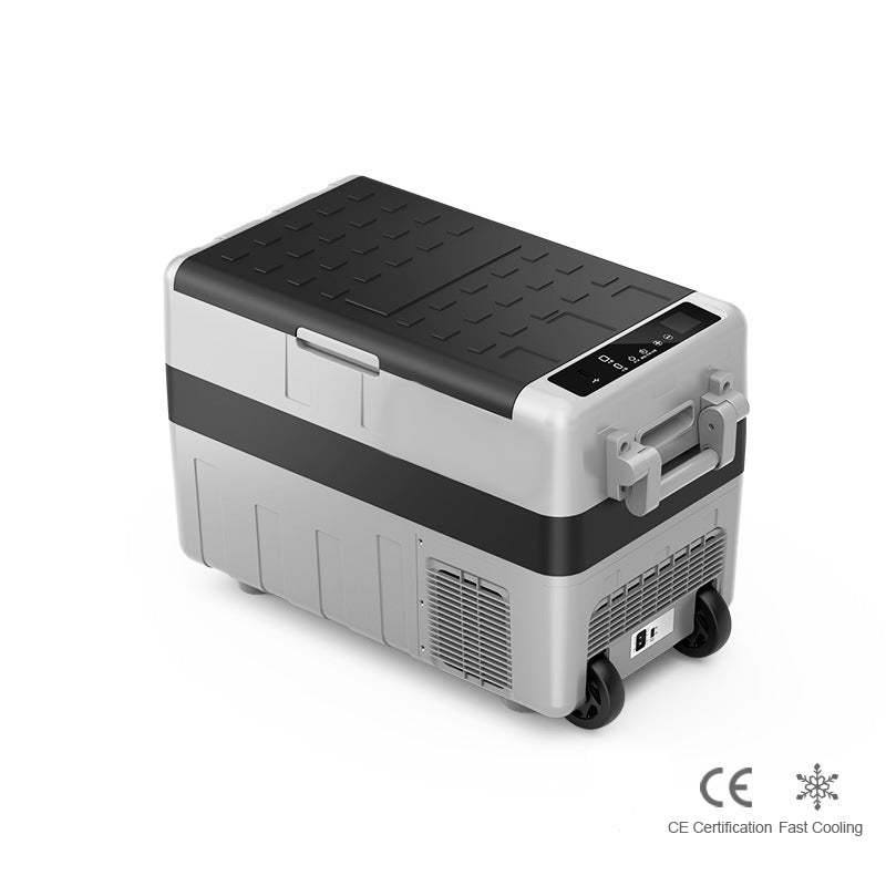 Mini réfrigérateur Portable avec roulettes 40l, 12/24V, avec application Conrtol. - Mabelle Magasin